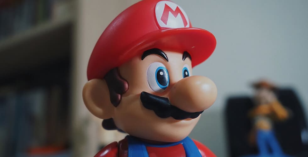 Imagem do Super Mario Bros, clássico dos videogames