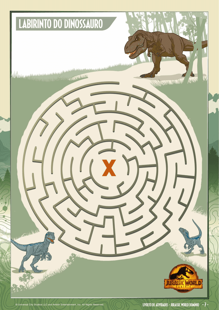 Labirinto do dinossauro