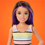 Imagem da boneca Skipper, irmã da Barbie