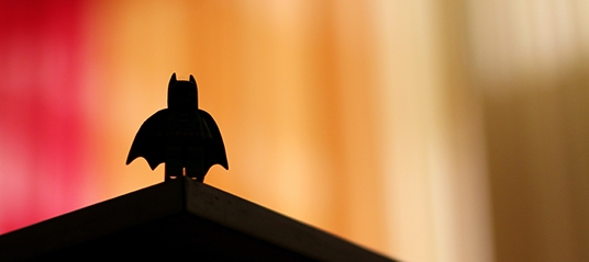 Imagem de um boneco do Batman