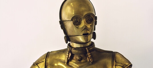 Imagem do C3-PO, robô de Star Wars