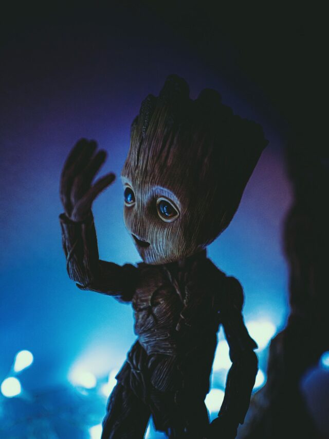 Imagem do Groot, personagem da Marvel