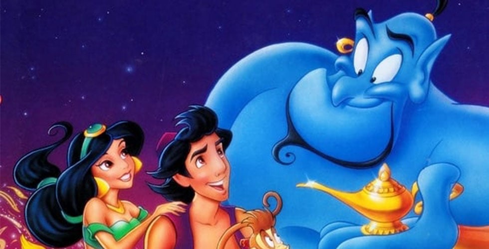 Imagem de personagens do filme Aladdin